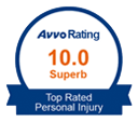 Logo Recognizing Spada Law Group LLC's affiliation with AVVO Personal Injury
